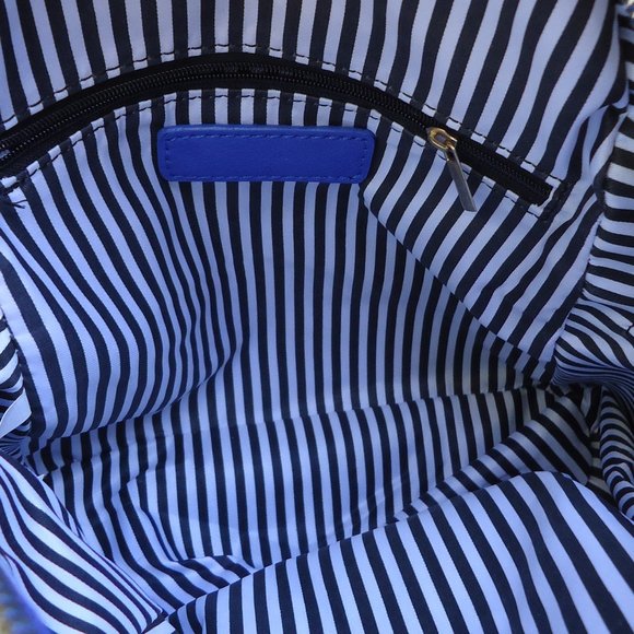 Mini backpack purse with gold tone zippers. main image 13